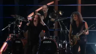 Metallica&Ozzy Osbourne-Iron Man&Paranoid-The 25th.Anniversary Rock And Roll Hall Of Fame 2009 HD