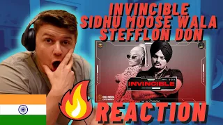 🇮🇳RIP SIDHU!! | INVINCIBLE | Sidhu Moose Wala | Stefflon Don l IRISH REACTION | Moosetape