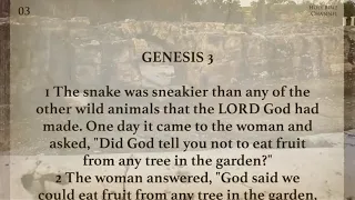 Holy Bible Audio  GENESIS 1 to 50   With Text Contemporary English 480p