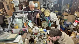 San Francisco clock repair technician has fun as time flies
