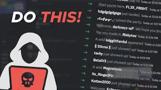 How To Stop Discord Server Raids in under 2 Minutes