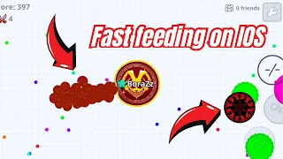 HOW TO FAST FEEDING IN AGARIO ON IOS ? |  ENGLISH EXPLAINING