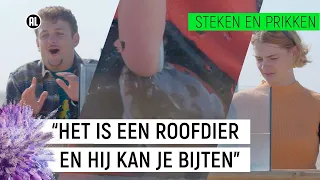 MEGA PALING GRIJPT VINGER!! | Steken en Prikken S2 #6 | NPO Zapp