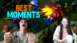 Лучшие Моменты League of Legends | BEST MOMENTS | fasoollka Учит Вову Играть | GeneraL_HS_ Тащит?