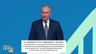 Putin | Olympics being used as tool of political pressure and discrimination Says Putin | News9