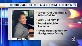 Mother accused of abandoning children has been arrested