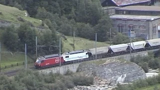 066 Classic Gotthard Railway North Ramp 2000-2004 -  Mythos Gotthard - RARE FOOTAGE