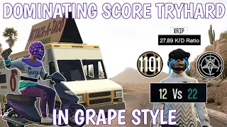 Absolutely Dominating a Score Tryhard by Trolling him! | GTA Online