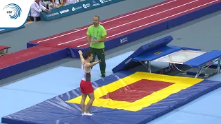 Tiago SAMPAIO ROMAO (POR) - 2018 Double Mini-Trampoline Europeans, final