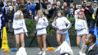 UCLA cheerleaders at Kraft Hunger Bowl San Francisco 2011