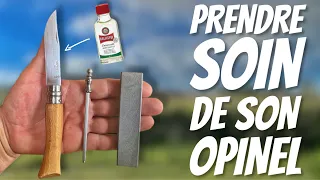 Comment aiguiser et entretenir ses couteaux Opinel ( astuces, conseils et matériel )