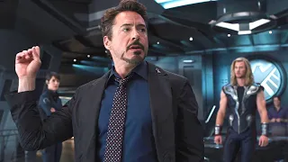 Tony Stark "That man is playing Galaga"