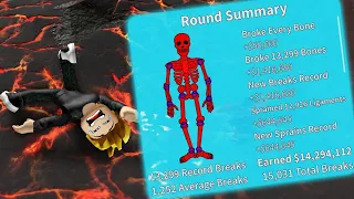 LAVLARIN İÇİNE DÜŞÜP KEMİK KIRDIM! 🤕🌋 Roblox Broken Bones IV ☠️