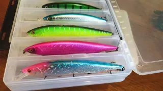 Коробка для 160х воблеров BIG BAIT!  Megabass Kanata 160 и Deps balisong Longbill без проблем!