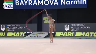 Narmin BAYRAMOVA (AZE) - 2020 Rhythmic Europeans, junior rope final