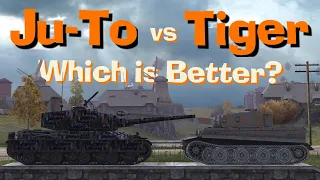 WOT Blitz Face Off || Ju-To vs Tiger I