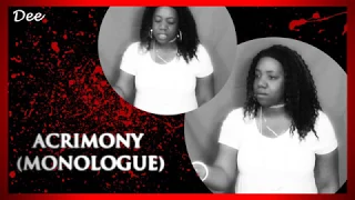 Acrimony (Monologue) - You Promised Me Forever