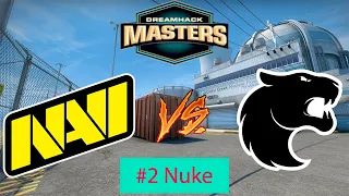 NAVI vs FURIA | BO3 | Map-2 Nuke | DreamHack Masters Spring 2021