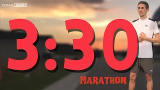 How to Run a SUB 3:30 Marathon | Exact Workouts, Tips, & Strategies