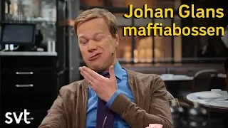 Johan Glans som maffiaboss | Luuk & Hallberg