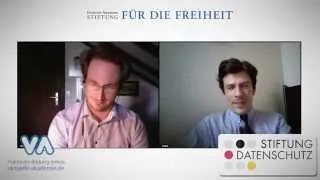 Datenschutz und Privatsphäre im Netz - Videochat mit Frederick Richter