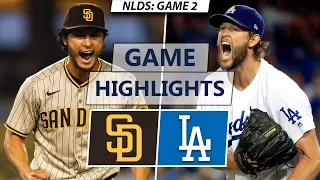 San Diego Padres vs. Los Angeles Dodgers Highlights | NLDS Game 2