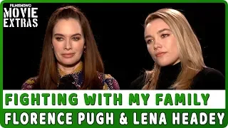 FIGHTING WITH MY FAMILY | Florence Pugh & Lena Headey talk about the movie - Official Interview