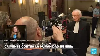 Informe desde París: inicia juicio contra oficiales del Gobierno sirio por crímenes de guerra