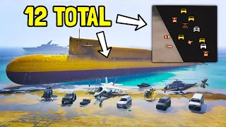 This is How Many PERSONAL Vehicles You Can Have Out at One Time in GTA Online