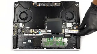 🛠️ Lenovo Legion 7 (16", 2022) - disassembly and upgrade options