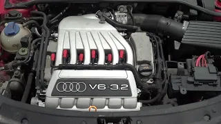 2005 Audi TT 3.2L 121,811 Miles Engine Test