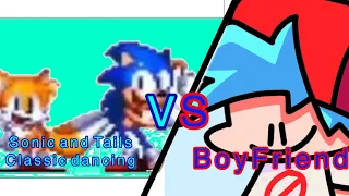 Vs Sonic and Tails Classic dancing Friday Night funkyn