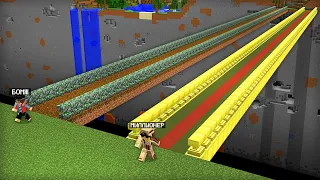 МОСТ БОМЖА ПРОТИВ МОСТА МИЛЛИОНЕРА В МАЙНКРАФТ | Компот Minecraft