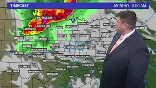 DFW Weather: Latest rainfall totals and timeline for the next rain chances