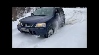 ZENCİRİNEN GELDİK ÇIKAMADIK HONDA CRV OFFROAD CRV SNOW