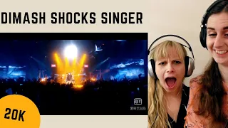 SINGERS REACTS TO DIMASH - SCREAMING (2 versions)