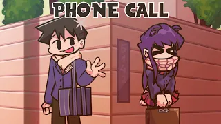 FNF: Phone Call // Tadano Vs Komi can't communicate // Animania █ Friday Night Funkin' █