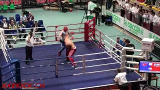 WAKO WC 2009: Finale Fullcontact +91kg: Saarinen(FIN) vs. Kendircioglu(TUR)