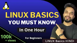 Linux Basic Commands in One Video | Linux for beginners in HINDI 2022