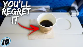 Here's Why You Should NEVER Order Coffee On A Plane