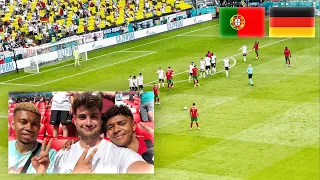 VAMOS CRISCH LIVE GESEHEN😍 DEUTSCHLAND VS PORTUGAL⚽️ STADION VLOG🏟 mit Willy & Sidney🔥