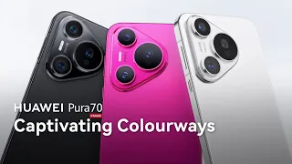 HUAWEI Pura70 - Captivating Colourways