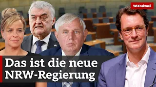 Neue NRW-Minister: Das ist das Kabinett von Hendrik Wüst | WDR aktuell