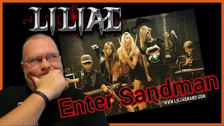 LILIAC Enter Sandman (REACTION) The Fab Family Covers Metallica | YES PLEASE