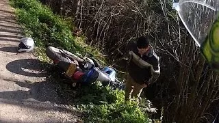 My Friend Almost Rode Off A Cliff (Video Footage), Squidding