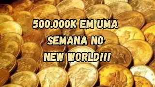 Como eu juntei 500000 de gold no New World em uma semana!!!