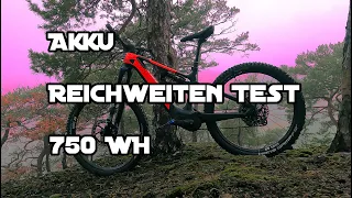 Akku Reichweiten-Test | R.E 750 Rotwild 2021| short version