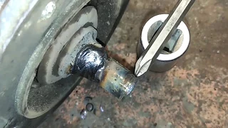 ремонт лопнувшего вала электродвигателя