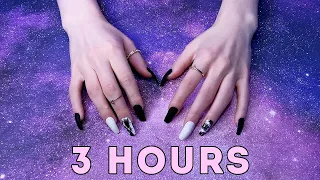 ASMR 3 HOURS Gentle Tapping and Scratching ✨ (no talking)