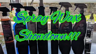 Spray Wax Showdown! Turtle Wax Hybrid Seal N Shine vs some of the best!